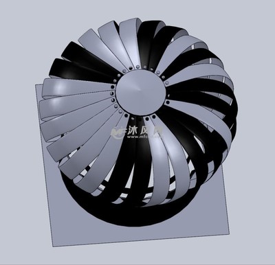 涡轮风扇模型设计图纸